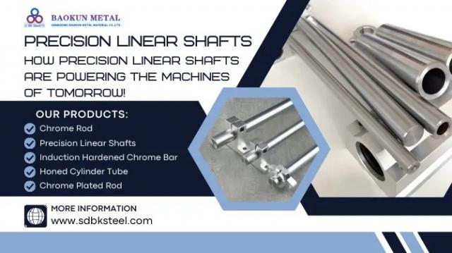 Precision Linear Shafts: The Backbone of High-Performance Machinery!
